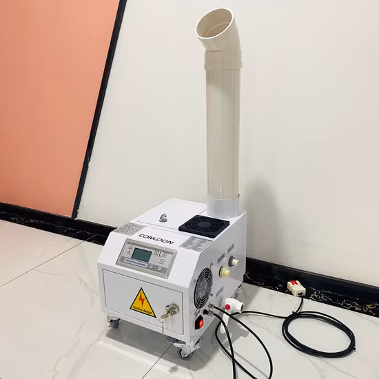 L'umidificatore industriale di vendita calda coltiva la macchina di nebulizzazione del fogger ad ultrasuoni da 3 l / ora